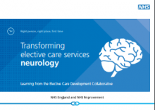 Transforming elective care services neurology: Learning from the Elective Care Development Collaborative